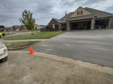 Concrete Driveway Replacement Near Tulsa, OK